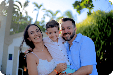 Família no Cana Brava Resort All Inclusive