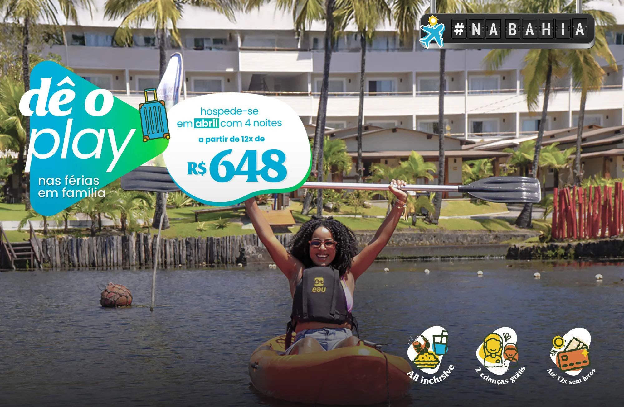 Abril em Cana Brava Resort All inclusive