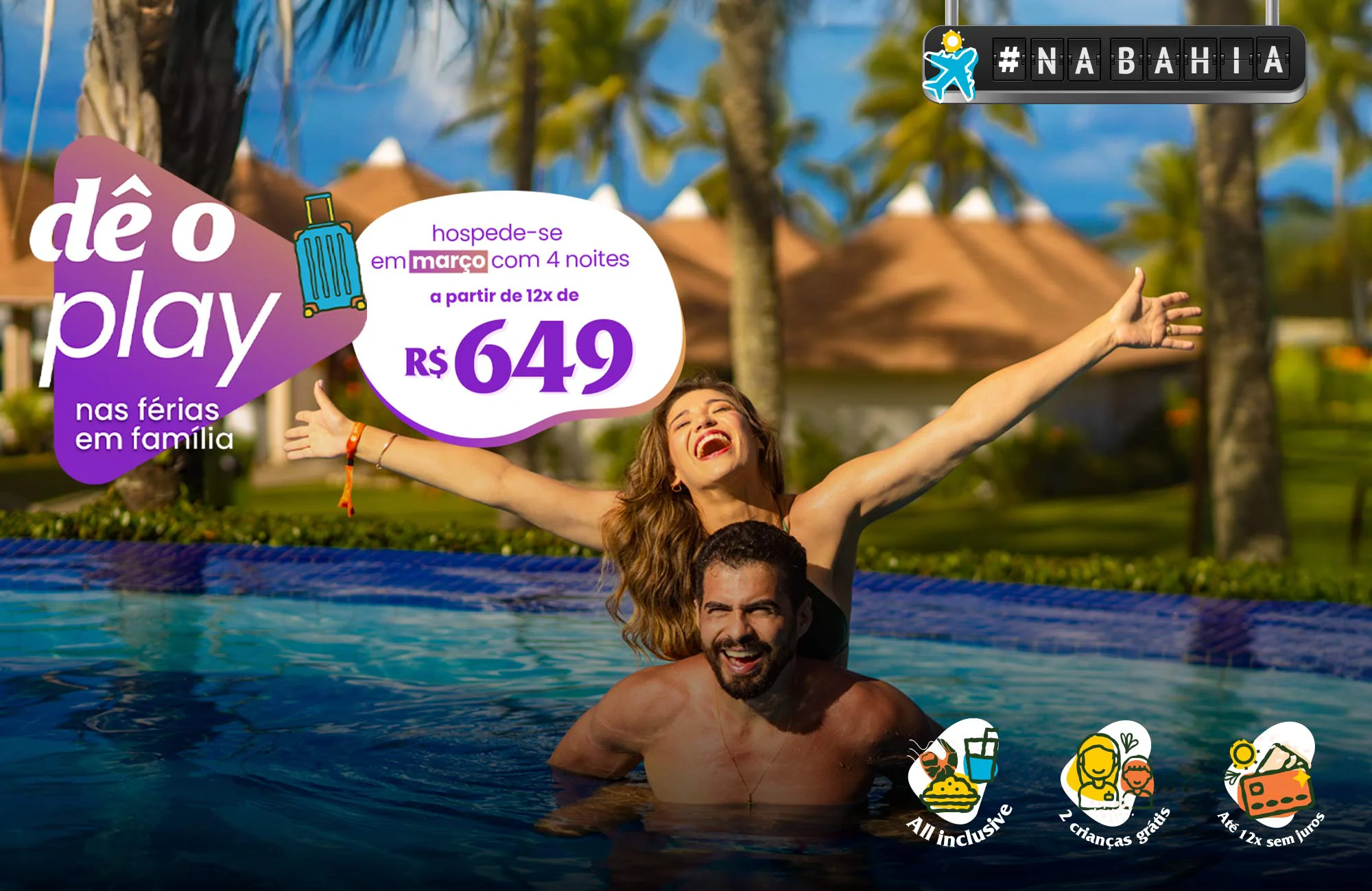 Março em Cana Brava Resort All inclusive