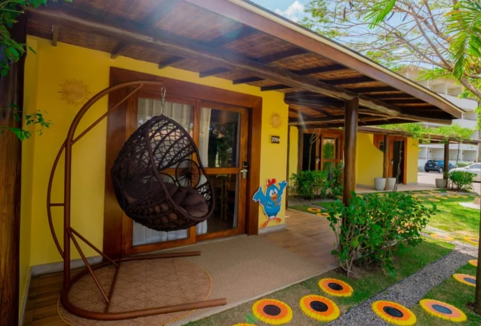 Imagem sobre Entrada do Chale Galinha Pintadinha