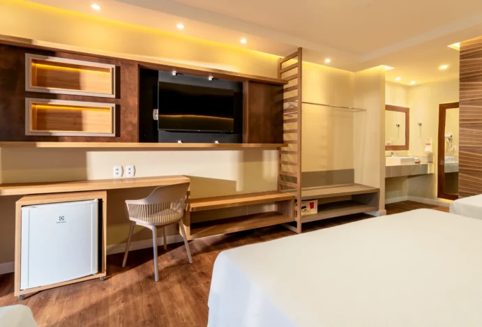 Quarto do Chalé Luxo