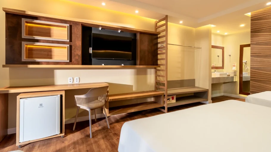 Quarto do Chalé Luxo