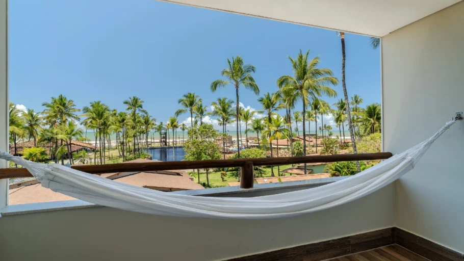 Imagem sobre Quarto Luxo Cana Brava Resort Vista para o Mar