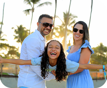Família curtindo Baixa Temporada no Cana Brava