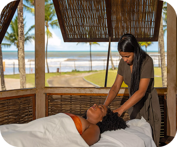 Família no Cana Brava Resort com pacote aéreo incluso