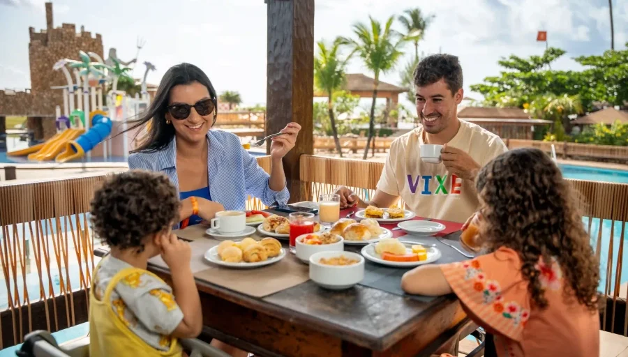 Imagem sobre Cafe da Manha no Resort All Inclusive Cana Brava