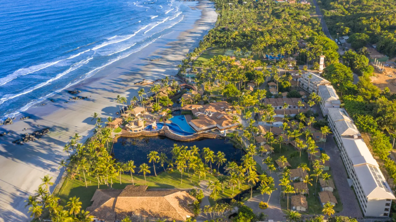 Foto aérea Cana Brava Resort