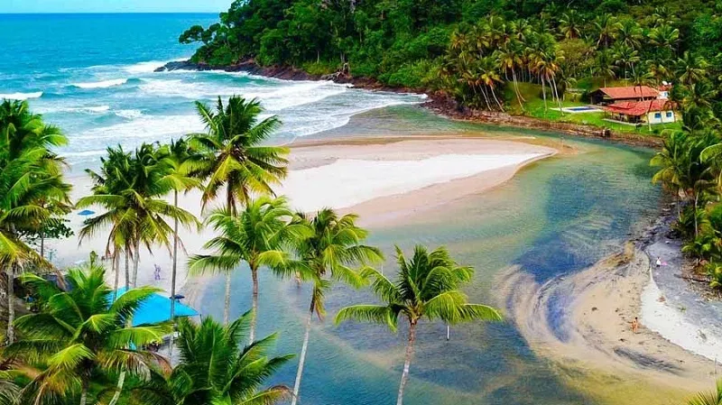 Imagem da Praia de Itacare