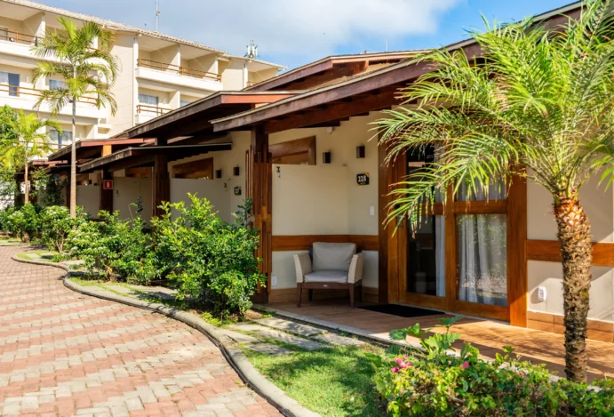 Vista externa da Villa Premium
