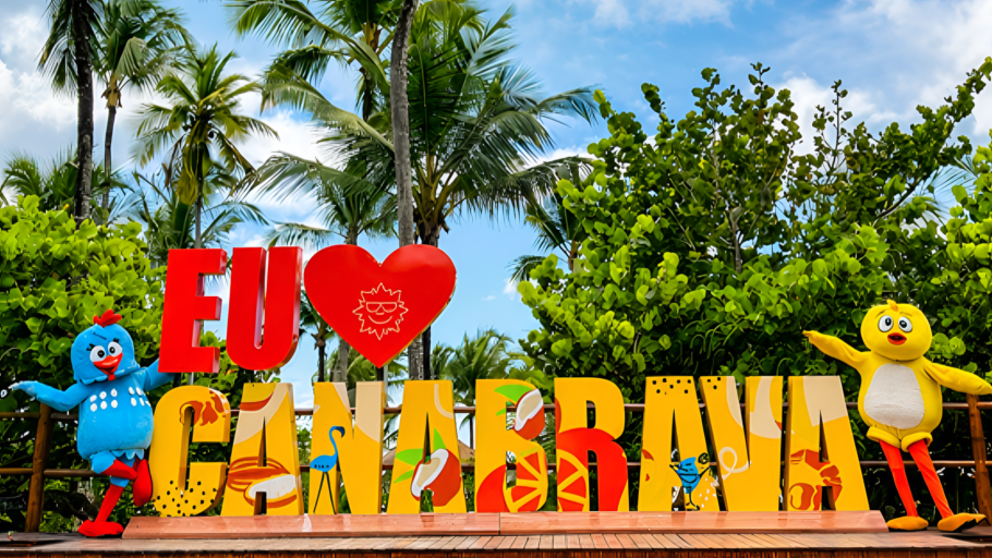 Férias de julho ganham programação especial com a Turma da Galinha Pintadinha no Cana Brava Resort