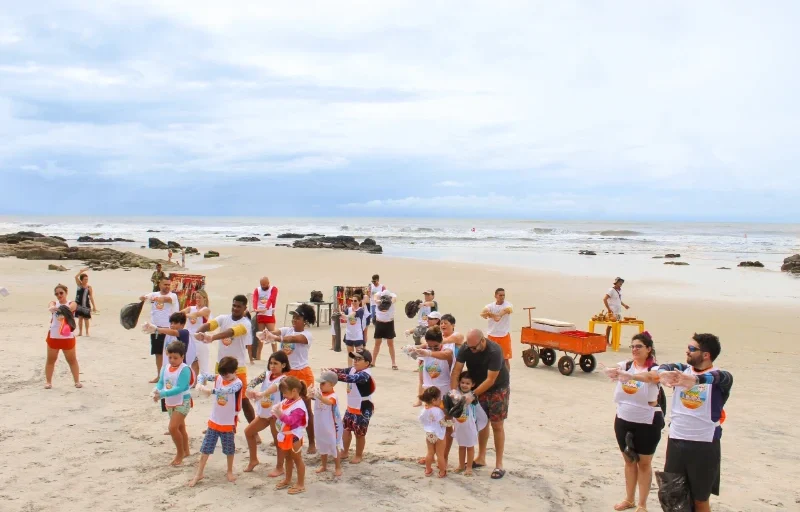 Imagem sobre Limpeza da Praia Projeto Praia Limpa