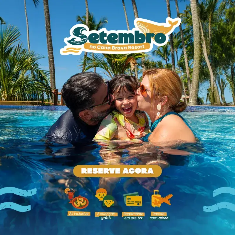 Setembro no Cana Brava Resort