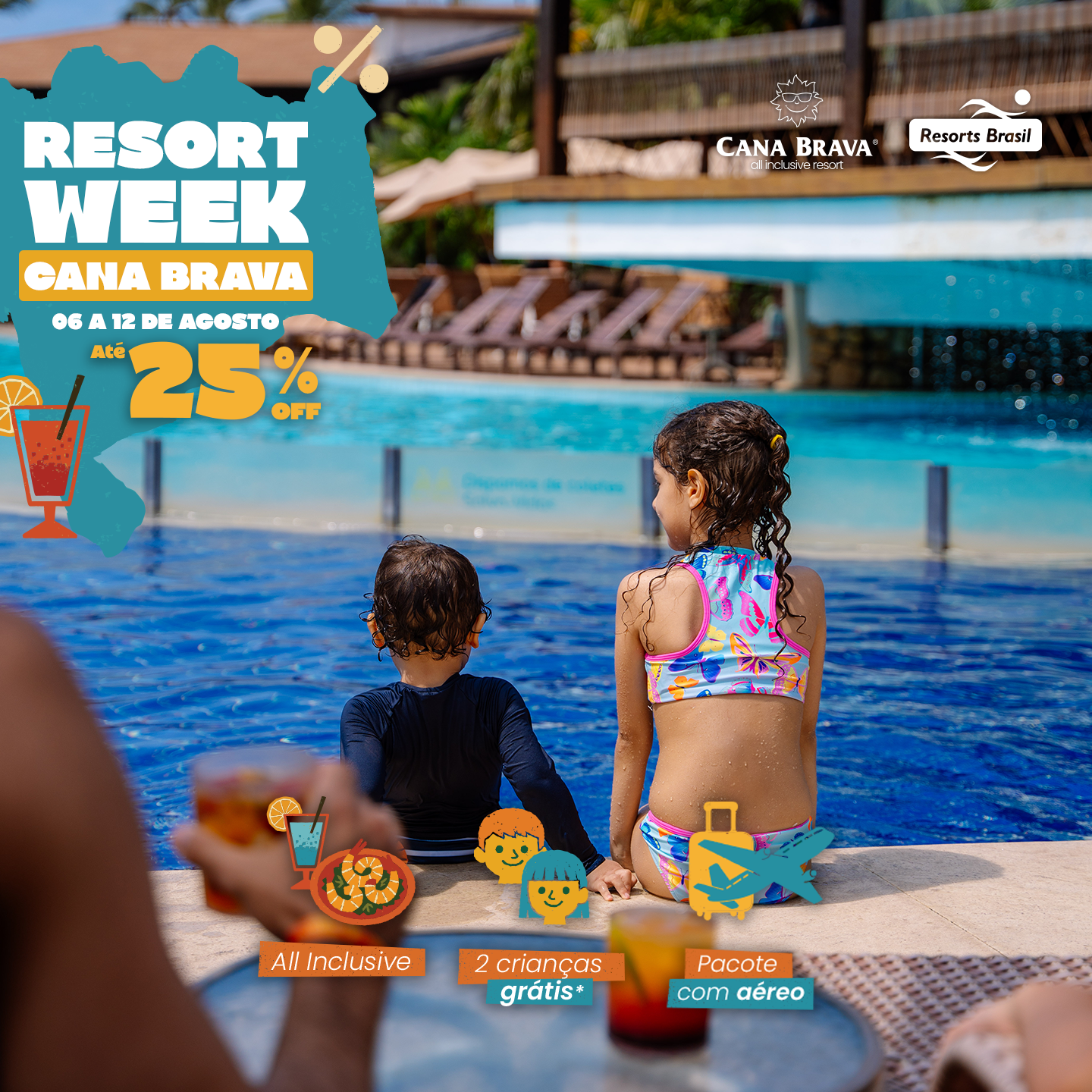A Resort Week do Cana Brava Resort 